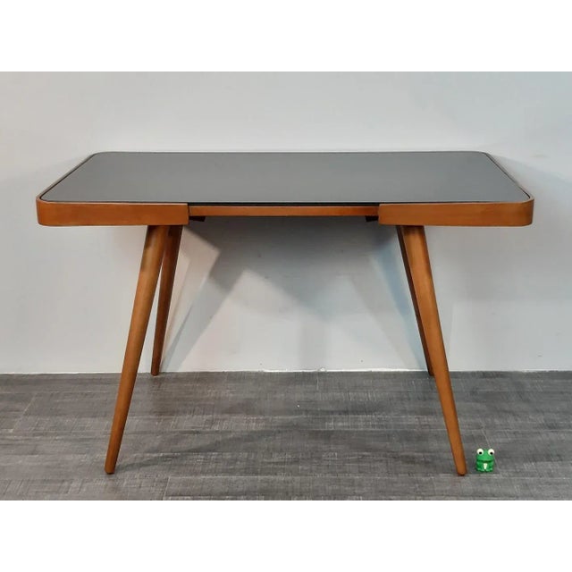 Mid-Century Modern Beech Coffee Table from Interier Praha, 1960s For Sale - Image 3 of 18