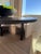 Modern Solid Oak Dining Table in Luxurious Dark Wood Tone For Sale - Image 12 of 14