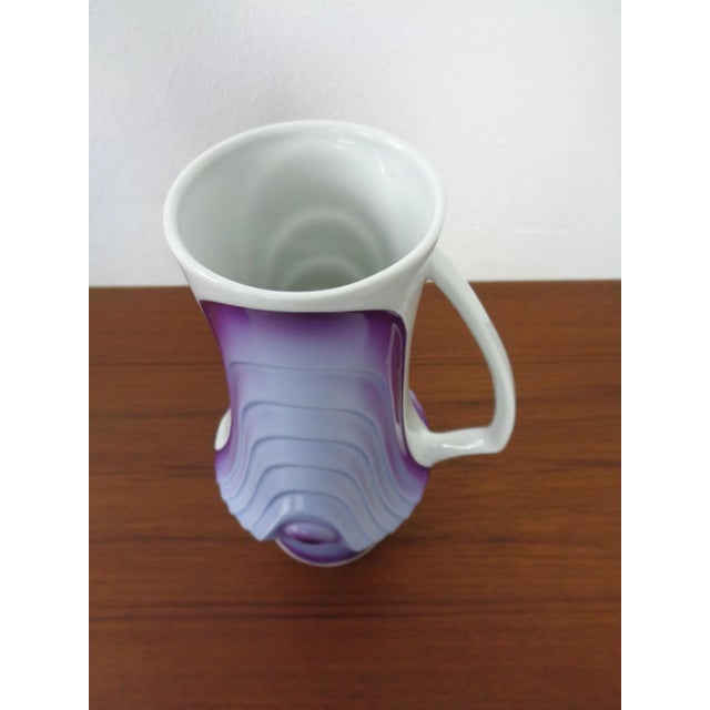 Mid-Century Pop Art Purple Vase from Royal KPM, Germany, 1960s For Sale - Image 9 of 18