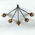 Antique Iron 5-Light Wall Lamp For Sale - Image 5 of 9