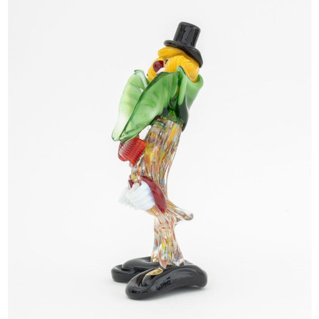 Murano Art Glass Clown Sculptures, 2 For Sale - Image 13 of 17