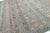 Modern Tabriz Style Wool Area Rug – Faded Teal, Terracotta & Ochre Traditional For Sale - Image 13 of 13