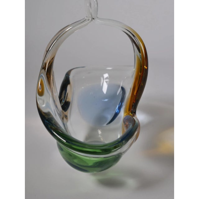 Mid-Century Modern Czechoslovakian Rhapsody Vase by František Zemek for Mstišov, 1950s For Sale - Image 3 of 13