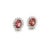 Natural Tourmaline Diamond Earrings 14k Gold 1.94 TCW Certified For Sale In New York - Image 6 of 12