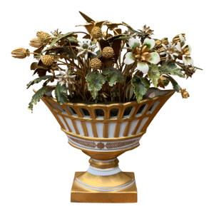 1970s Fleurs Des Siècles Enamel Flower Bouquet by Jane Hutcheson for Gorham