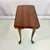 1980s Vintage Traditional English Queen Anne Mahogany Drop Leaf Side Table For Sale - Image 6 of 13