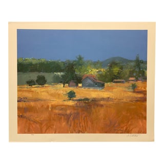 Greg Osterhaus, Untitled Farm Painting, Reproduction Print For Sale