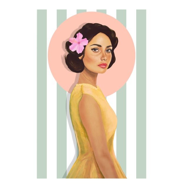 Penelope, Contemporary Figurative Fine Art Print by Chambers Austelle For Sale