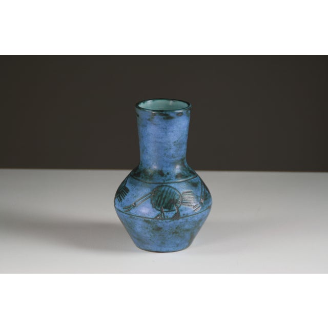 Jacques Blin Baluster Vase in Ceramic by Jacques Blin, France, 1960s For Sale - Image 4 of 13