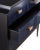 The Kallista Blue Chest has a dark sapphire blue finish that enlivens the sycamore veneers on its door fronts. The wood...