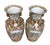 Large China Vases, 20th Century, Set of 2 For Sale - Image 4 of 10
