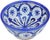 Mid 20th Century Mid 20th Century Handmade Moroccan Ceramic Bowl With Blue Hues For Sale - Image 5 of 9