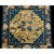 Mid 19th Century Antique Square Mid 19th Century Wool Pile Chinese Ningxia Yellow Scatter Rug For Sale - Image 5 of 8