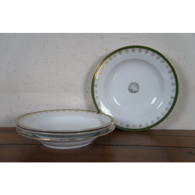 Ceramic Antique Adolf Persch Ap Austria 18 Piece China Demitasse Tea, Coffee, Dessert & Casserole Set For Sale - Image 7 of 12