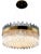 Collection Venere Chandelier in Metal and Crystal by Jago For Sale