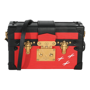 Red Black Epi Petite Malle