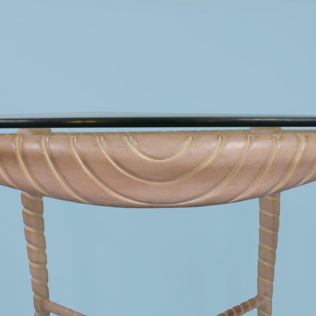 Contemporary Knotted Rope Dining Table For Sale - Image 3 of 5