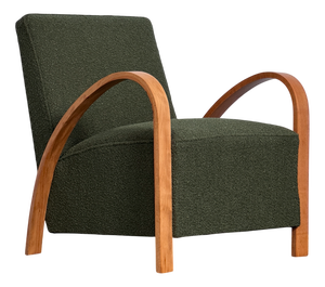 French Art Deco Lounge Chair, 1930s