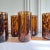 Italian Tortoise Shell Print Amber Brown Highball Glasses - Set of 6 For Sale In Chicago - Image 6 of 6