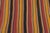 1970s Turkish Orange Striped Runner Rug For Sale In Sacramento - Image 6 of 13