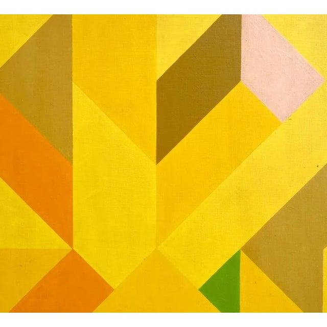 Contemporary art painting, dated and signed “lm 91”h. 84 w. 63 cm.h. 33 w. 24.8 in.