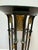 1970s Neoclassical Empire Style Metal Pedestal / Torchère With Brass Accents For Sale - Image 11 of 12