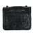 Yves Saint Laurent Black Crinkled Calfskin Matelasse Micro Niki Airpods Case For Sale - Image 4 of 6