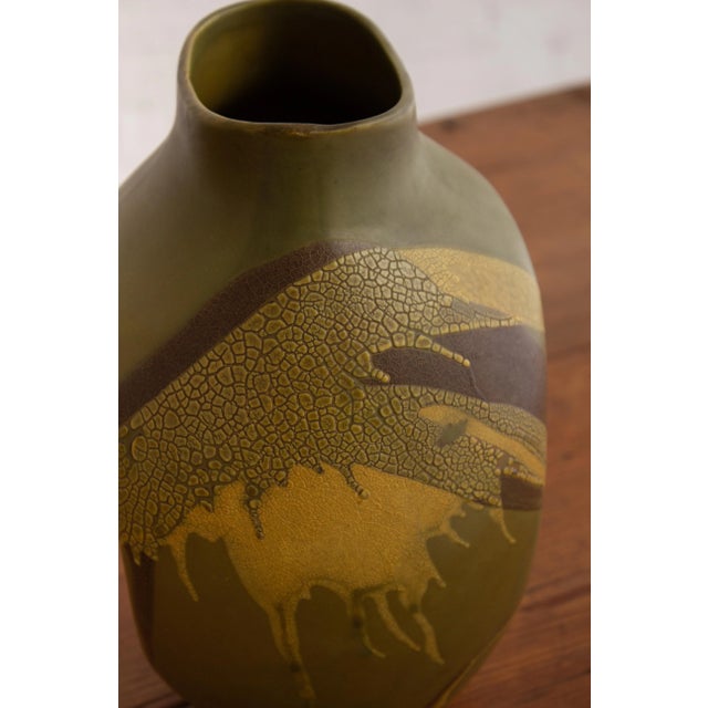 Royal Haeger “Earth Wrap” Organic Free Form Vase For Sale - Image 11 of 13