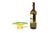 Ceramic Mid-Century Modern Chartreuse & Green Ceramic Footed Bowl With Gilt Trim For Sale - Image 7 of 7