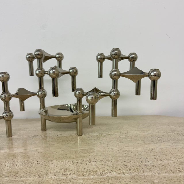 Candleholders by Fritz Nagel & Ceasar Stoffi for BMF, 1960s, Set of 13 For Sale - Image 18 of 18