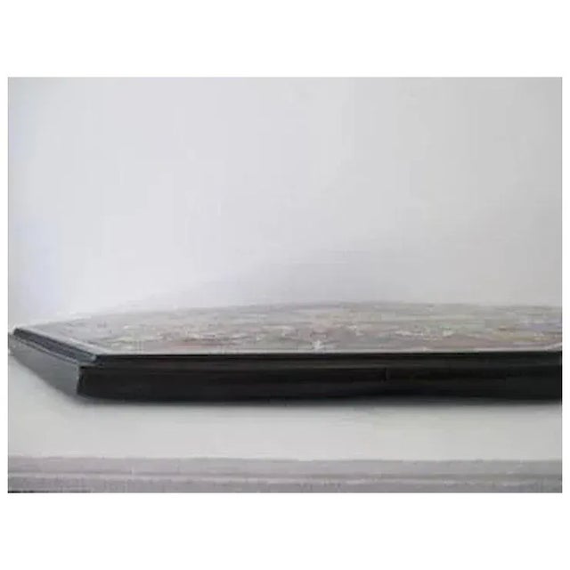 Pietra Dura Inlaid Stone Plaque For Sale - Image 4 of 9