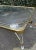 Vintage Hollywood Regency Lucite and Glass Coffee Table For Sale - Image 10 of 10