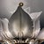EPIC 1970’s Seguso Murano chandelier designed by Franco Luce // 48” diameter and three-tiers of hand-blown glass leaves on gold-plate frame For Sale In Kansas City - Image 6 of 9