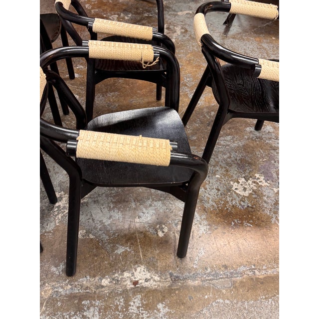 Tatsuo Kuroda for Normann Copenhagen Knot Dining Chairs, Set of Six For Sale - Image 4 of 12