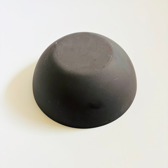 Krenit Denmark 8" Blue Enamel Bowl by Herbert Krenchel For Sale - Image 10 of 10