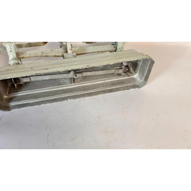 French Scale in Wrought Iron and Brass For Sale - Image 14 of 15