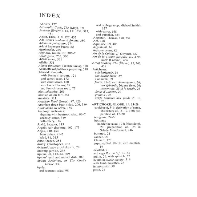 White "Jane Grigson's Vegetable Book" 1978 Grigson, Jane For Sale - Image 8 of 9