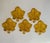 Glass Mid 20th Century Maple Leaf Glass Trinket Dishes - Set of 5 For Sale - Image 7 of 7
