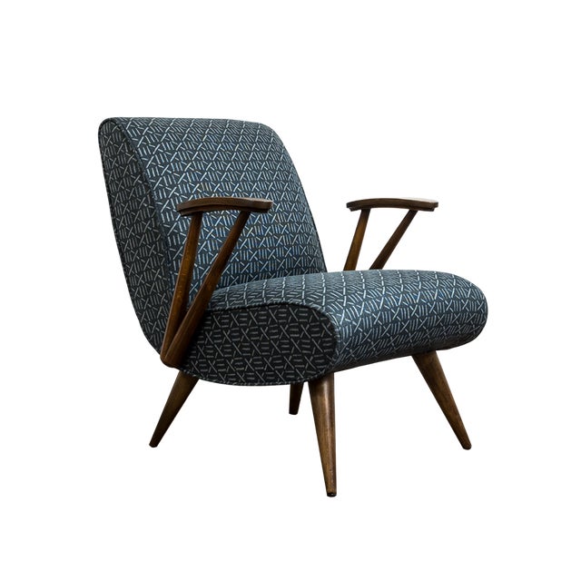 Mid-Century Modern Model 300-110 Lounge Chair from GFM, Poland, 1960s For Sale - Image 15 of 15