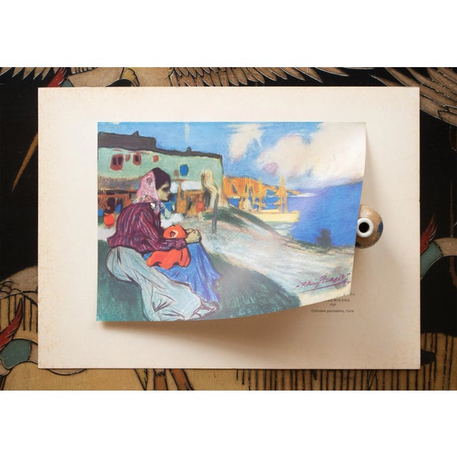 Pablo Picasso 1940s After Pablo Picasso "The Bohemian Seaside", First Edition Period Offset Lithograph For Sale - Image 4 of 7