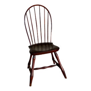 Antique Bow Back Windsor Chair For Sale