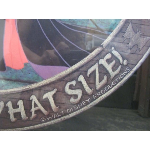 Walt Disney Maleficent 'You Want What Size!' Sleeping Beauty Ooak Display Print For Sale - Image 10 of 17