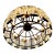 Rh Harlow 31” Crystal Chandelier – Modern Glam / Hollywood Regency For Sale