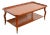 John Widdicomb Italian Provincial Parquetry Top Two-Tier Coffee Table For Sale