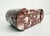 Burgundy 1940s Art Deco Rosso Marble Vanity Box With Rounded Sides For Sale - Image 8 of 13