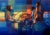 Impressionist Sacha Chimkevitch "Quartet" Signed & Numbered Lithograph on Japon, Blue Jazz For Sale - Image 3 of 4
