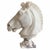 Italian Artist, Horse Head, Carrara Marble, Early 20th Century For Sale - Image 5 of 6
