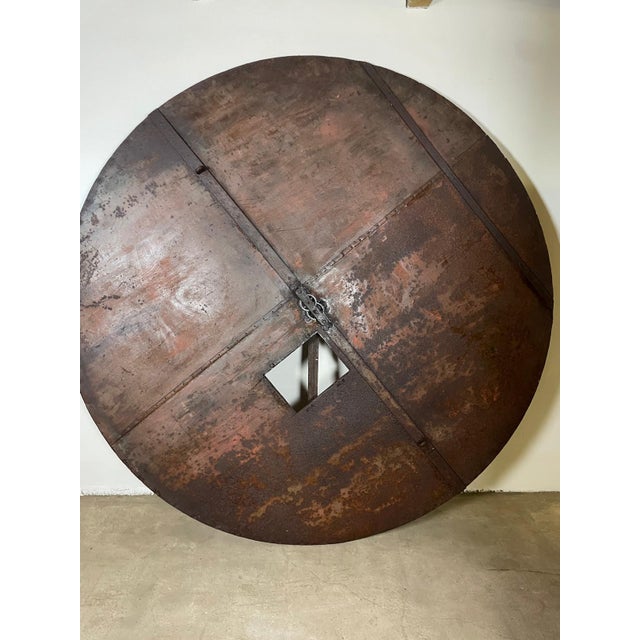 Big Vintage Tower Clock For Sale - Image 4 of 10