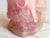 1900 - 1909 Antique Chinese Qing Dynasty Rose Quartz Guanyin Kwan Yin Figurine W/ Stand For Sale - Image 5 of 12