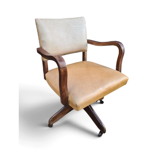 Office Armchair from Hillcrest, England, 1920s For Sale - Image 12 of 12